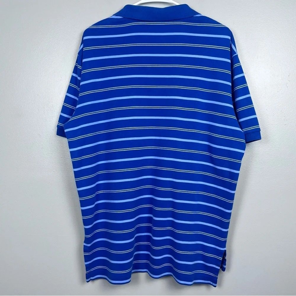 Polo Ralph Lauren Men's 100% Cotton Striped Polo Shirt Size L; Preppy, Casual